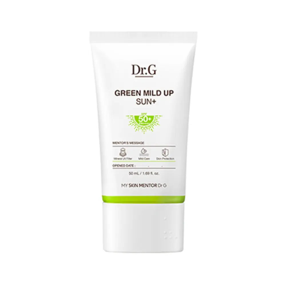 [Dr.G] Green Mild Up Sun Plus Mineral Sun Cream with Soft Comfort Finish | 50ml + 50ml / 50ml + 20ml