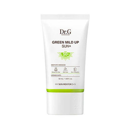 [Dr.G] Green Mild Up Sun Plus Mineral Sun Cream with Soft Comfort Finish | 50ml + 50ml / 50ml + 20ml