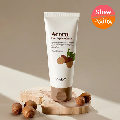 [SKINFOOD] Acorn Pore Peptide Cream Smooth Firm Finish 70ml
