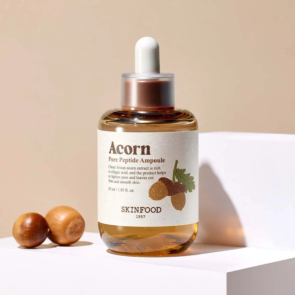 [SKINFOOD] Acorn Pore Peptide Ampoule Smooth Firm Finish 55ml