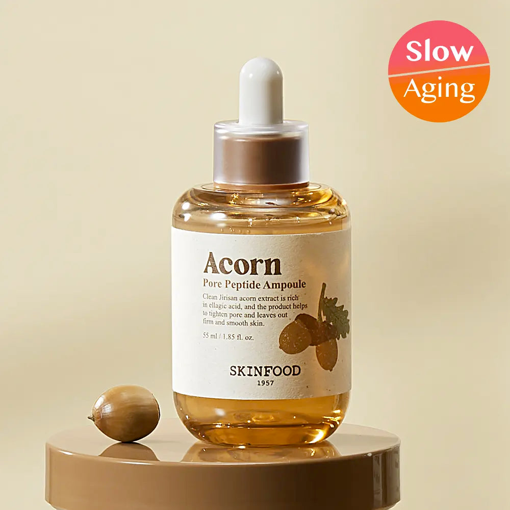 [SKINFOOD] Acorn Pore Peptide Ampoule Smooth Firm Finish 55ml