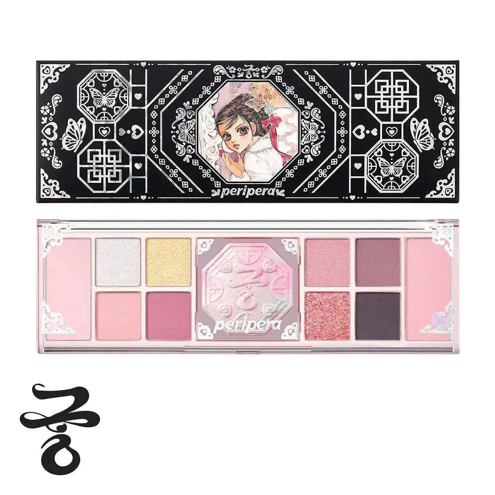 [Peripera] All Take Mood Like Palette – Multi-Finish Eyeshadow & Face Palette (Gung Collaboration Edition)
