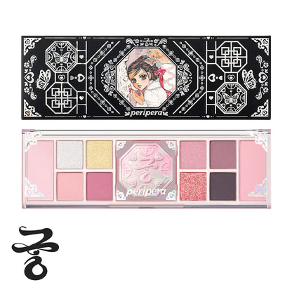 [Peripera] All Take Mood Like Palette – Multi-Finish Eyeshadow & Face Palette (Gung Collaboration Edition)