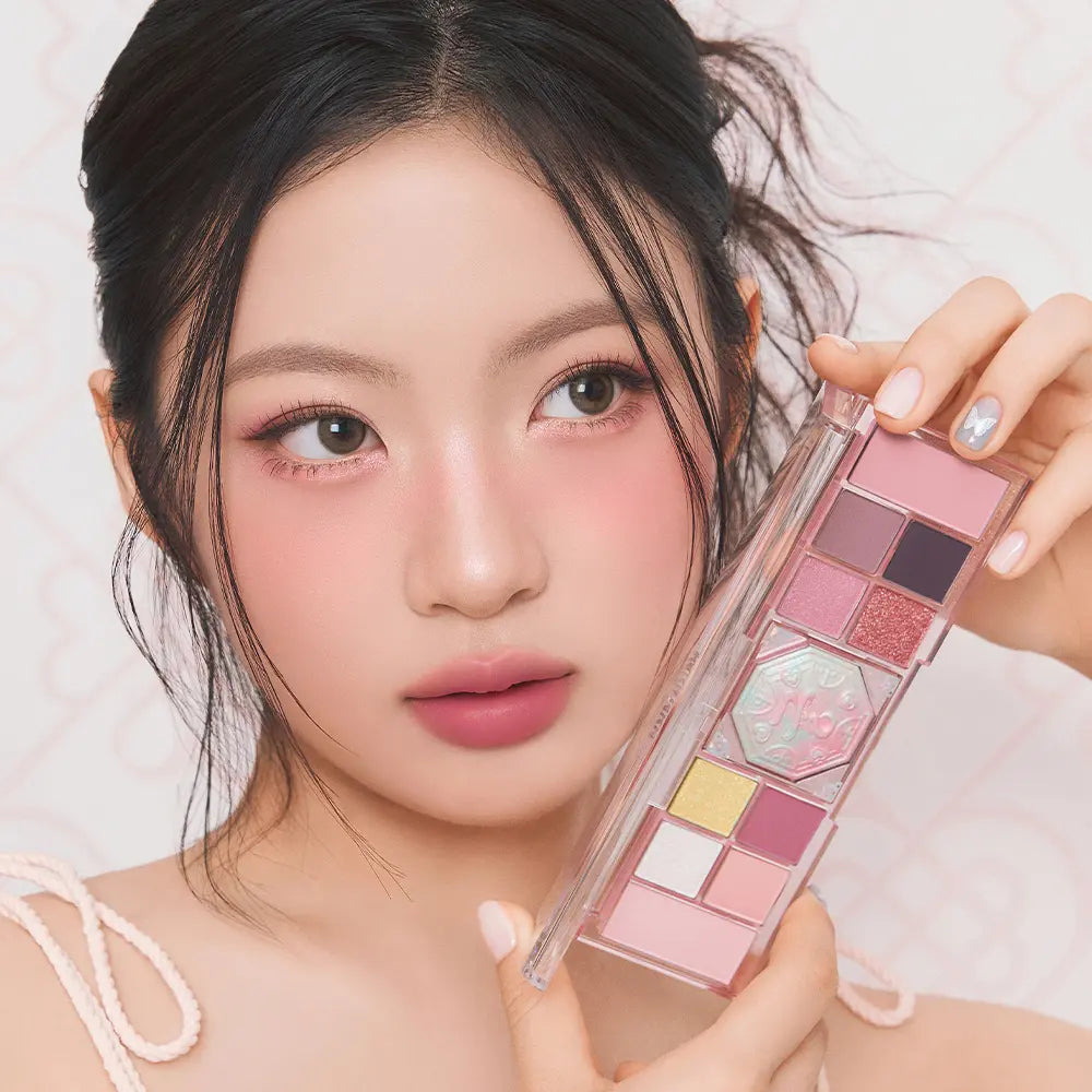 [Peripera] All Take Mood Like Palette – Multi-Finish Eyeshadow & Face Palette (Gung Collaboration Edition)