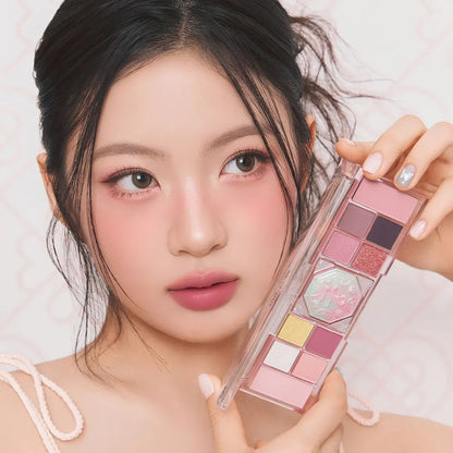 [Peripera] All Take Mood Like Palette – Multi-Finish Eyeshadow & Face Palette (Gung Collaboration Edition)