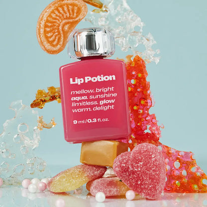 [alternativestereo] Lip Potion Aqua Glow Glossy Tint Radiant Shine 8ml