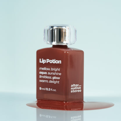 [alternativestereo] Lip Potion Aqua Glow Glossy Tint Radiant Shine 8ml