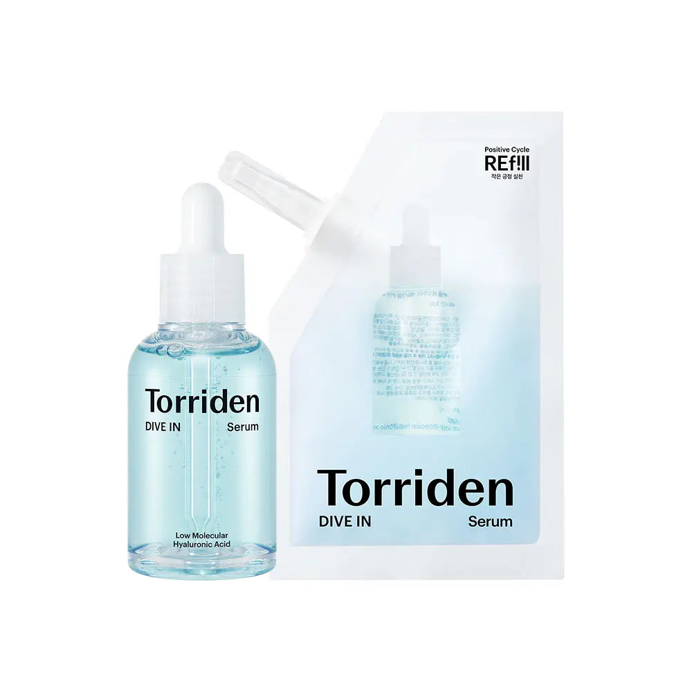 [Torriden] Dive-In Lightweight Radiant Moisture Serum Set 50ml + Refill Pack