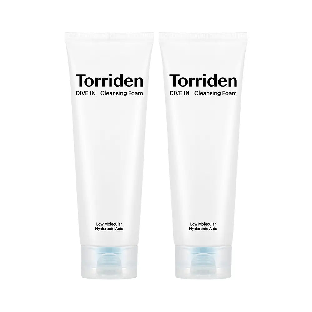 [Torriden] Dive-In Lightweight Cleansing Foam Fresh Comfort Duo Set 150ml x2