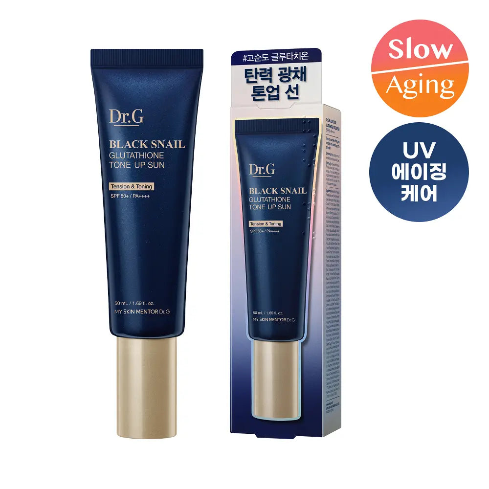 [Dr.G] Black Snail Glutathione Tone-Up Sun Cream Soft Radiant Finish 50 ml