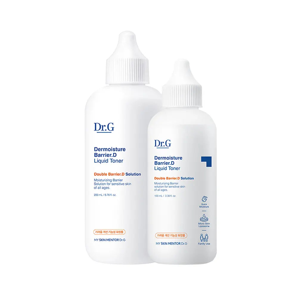 [Dr.G] Dermoisture Barrier Liquid Toner Soft Hydrating Finish Set 200ml + 100ml