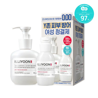 [illiyoon] Probiotics Gentle Feminine Cleanser Soft Fresh Foam 300ml + 100ml
