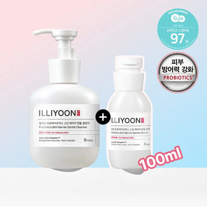 [illiyoon] Probiotics Gentle Feminine Cleanser Soft Fresh Foam 300ml + 100ml