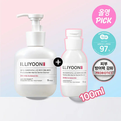 [illiyoon] Probiotics Gentle Feminine Cleanser Soft Fresh Foam 300ml + 100ml