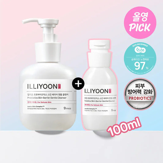 [illiyoon] Probiotics Gentle Feminine Cleanser Soft Fresh Foam 300ml + 100ml