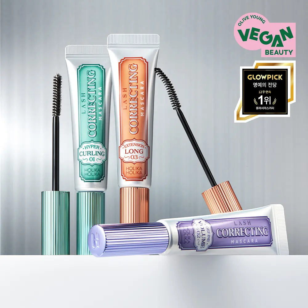 [Holika Holika] Lash Correcting Mascara Special Duo Set with Soft Definition | Limited Edition