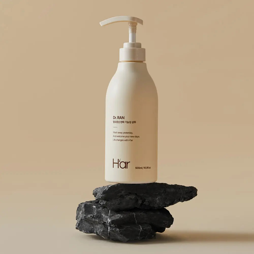 [H'AR] HAAR Dr. Ran Protein Care Shampoo with Smooth Cleansing Finish 500m