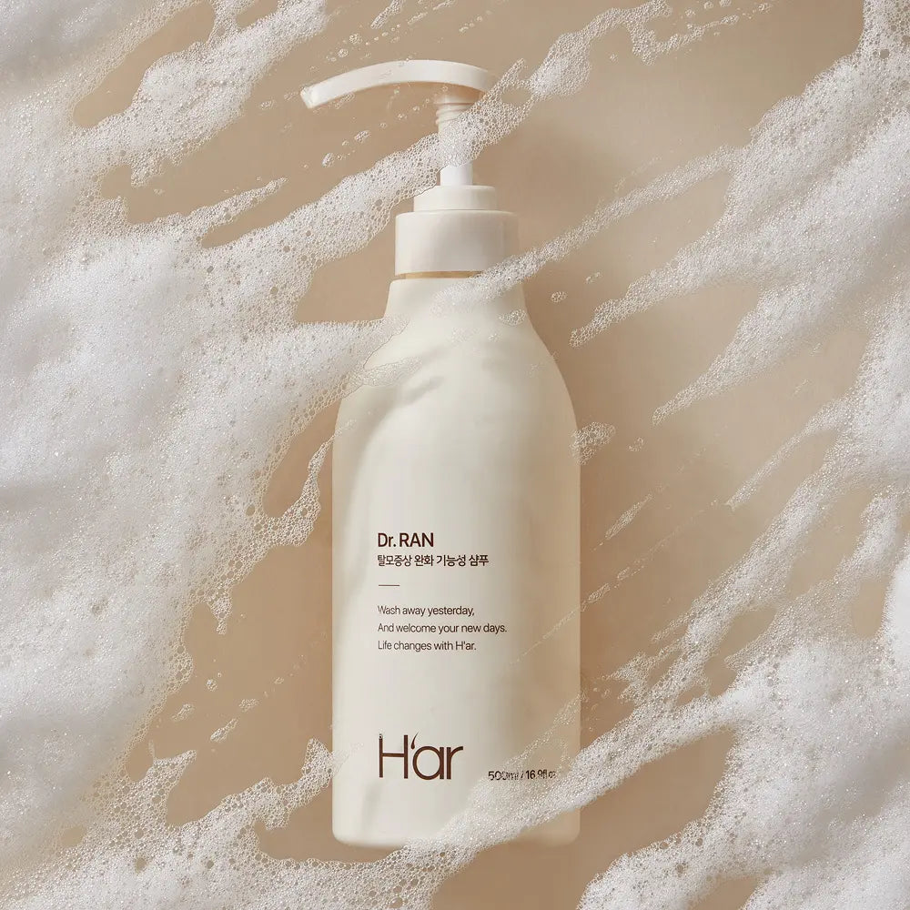 [H'AR] HAAR Dr. Ran Protein Care Shampoo with Smooth Cleansing Finish 500m
