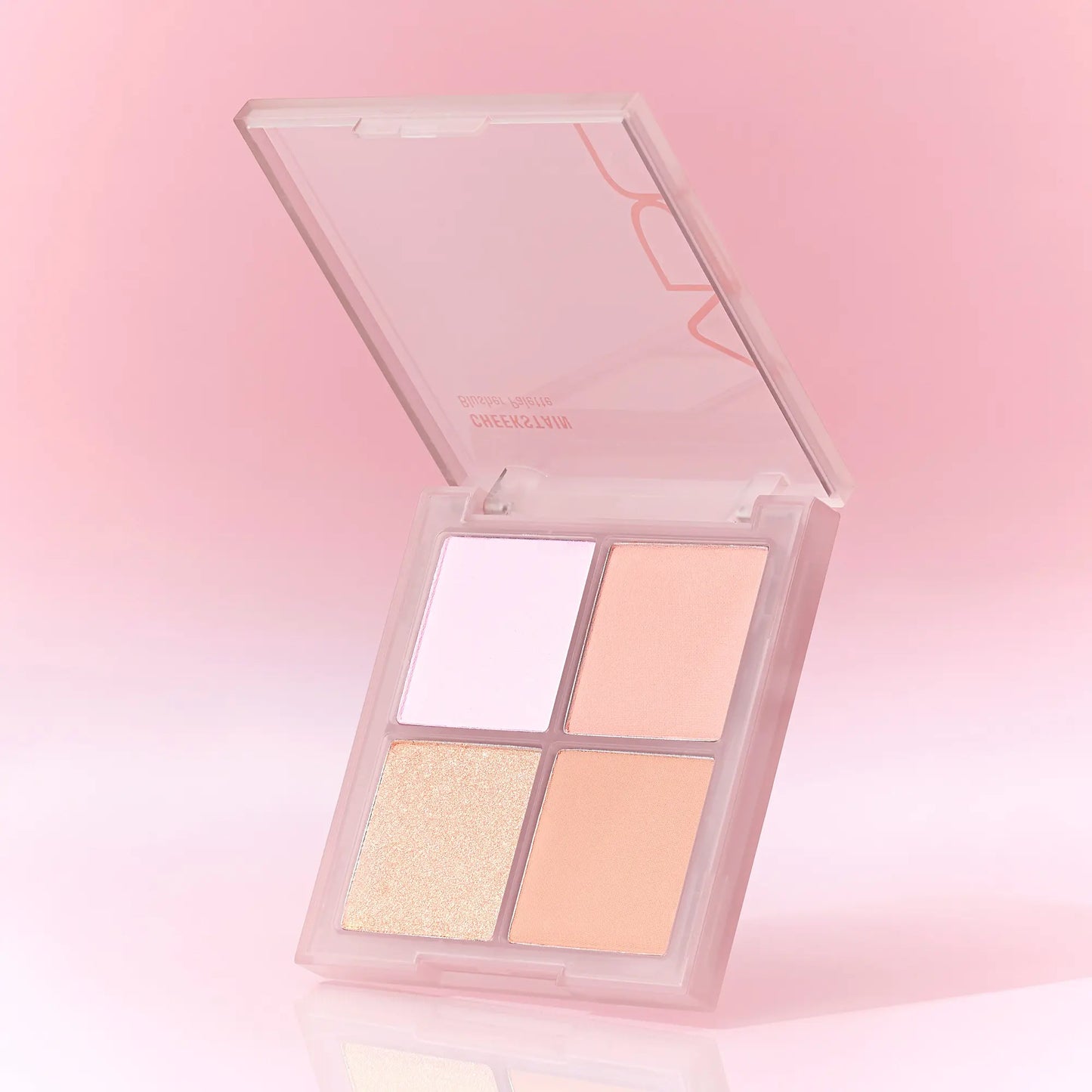 [vdl] Cheek Stain Palette Soft Glow Multi Texture Blush Palette 1 Compact