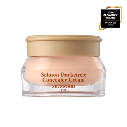 [SKINFOOD] Salmon Dark Circle Concealer Cream Natural Radiant Finish 10g