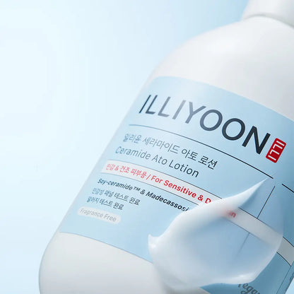 [illiyoon] Ceramide Ato Lotion Lightweight Moisturizing Body Lotion Set 334ml + 100ml