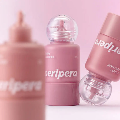 [Peripera] Syrupy Tok Cheek – Soft Dewy Radiant Finish | 10g (Gift Set & Single Options)