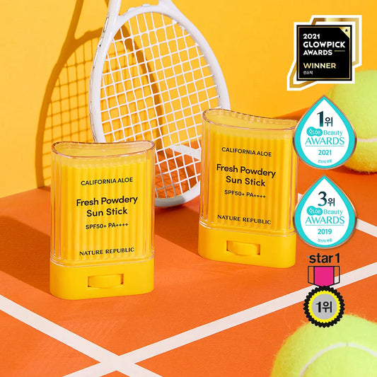 [Nature Republic] California Aloe Sun Stick Smooth Lightweight Finish SPF50+ PA++++ 24g