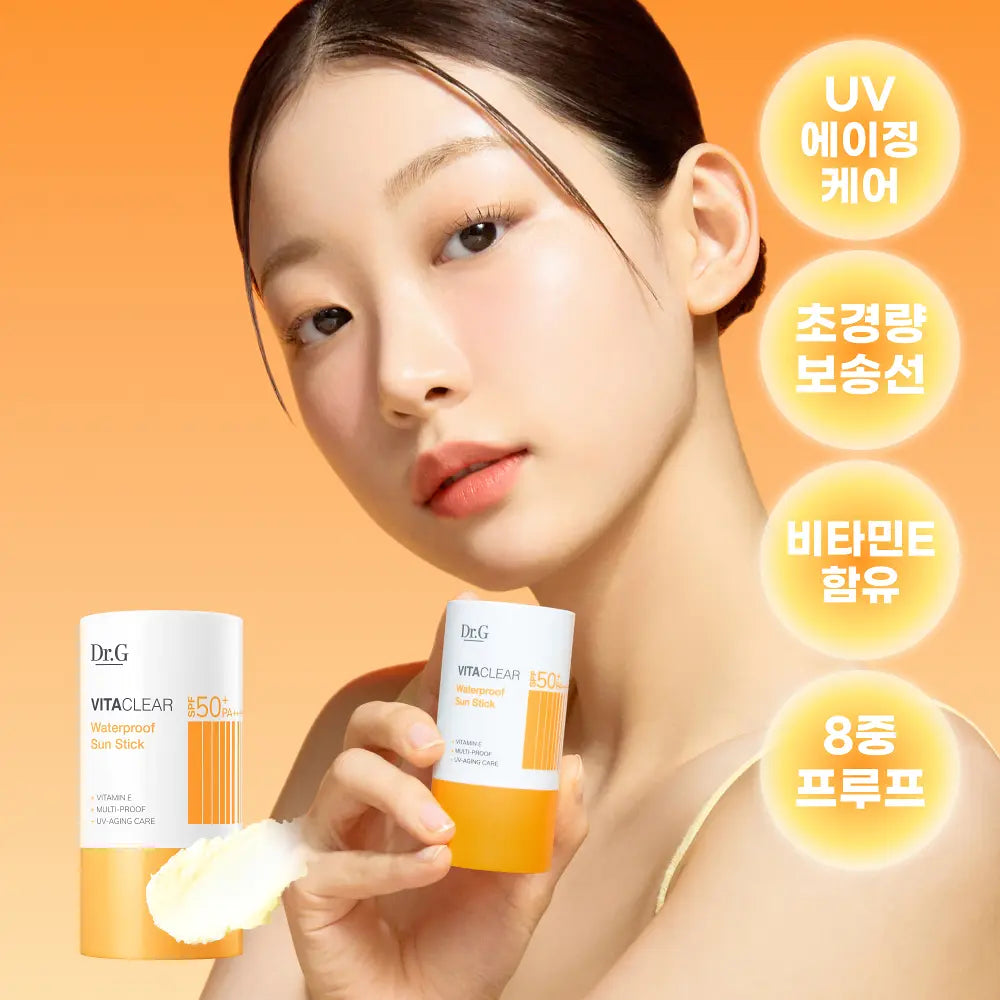 [Dr.G] Vita Clear Waterproof Sun Stick Soft Matte Finish 21g by Olive Young