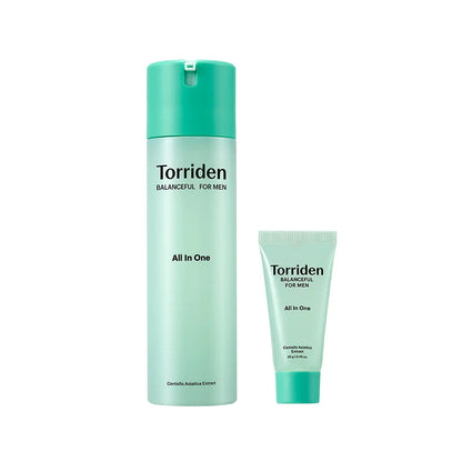 [Torriden] Men’s Cica Fresh All-in-One Moisturizer with Light Comfort Finish 200g + Mini 20g Option