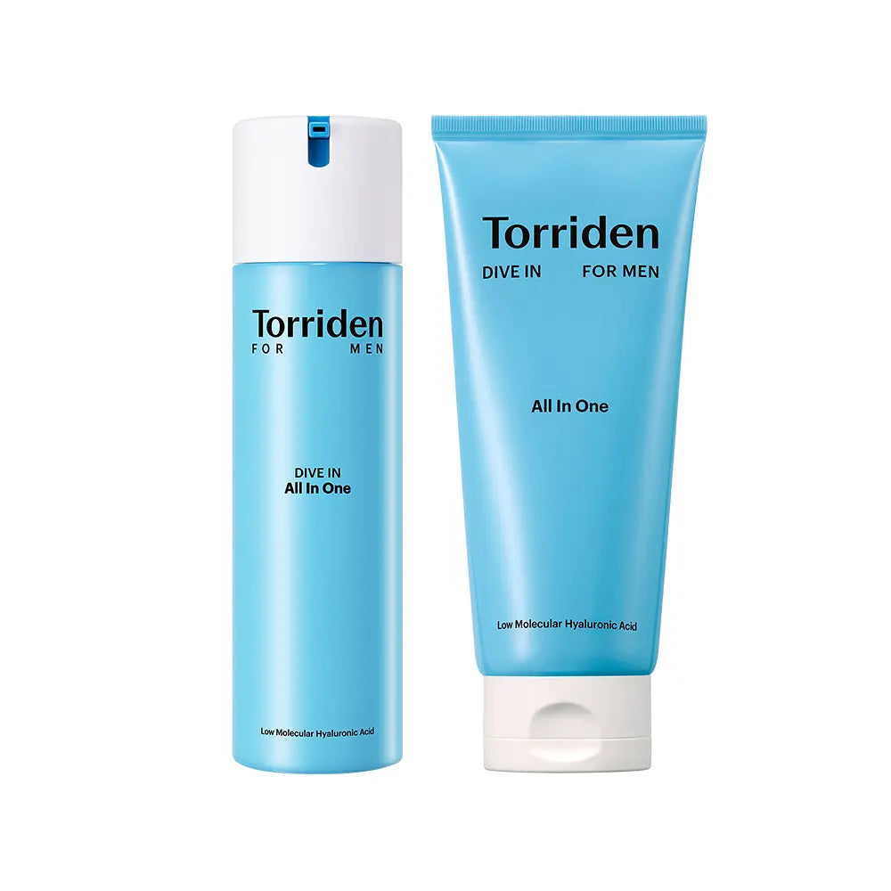 [Torriden] Dive-In For Men Lightweight Moisture All-in-One Gel Cream Duo Set 200g x2