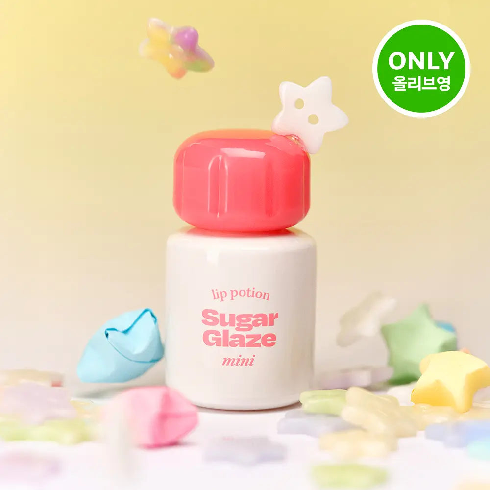 [alternativestereo] Lip Potion Sugar Glaze Tint Mini Glossy Shine 4ml