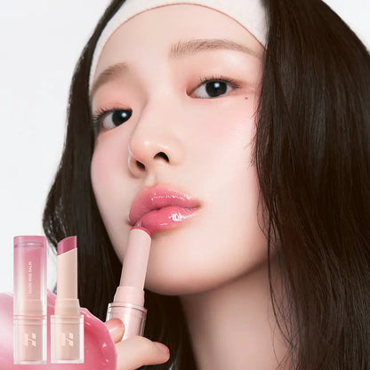 [Holika Holika] Glow Rise Balm – Sheer Dewy Lip Finish – Single Stick