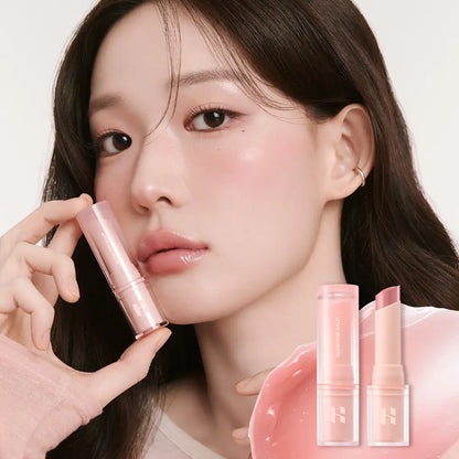 [Holika Holika] Glow Rise Balm – Sheer Dewy Lip Finish – Single Stick