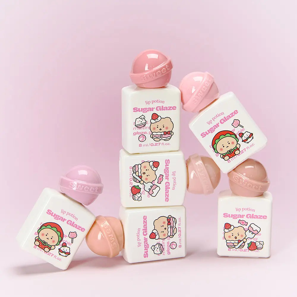 [alternativestereo] Lip Potion Sugar Glaze Tint Glossy Glow Finish 8ml