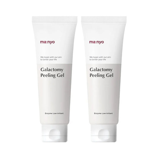[ma:nyo Factory] Galactomy Enzyme Peeling Gel Double Set | Gentle Exfoliating & Refreshing Formula | 120ml x2 | GlowLab