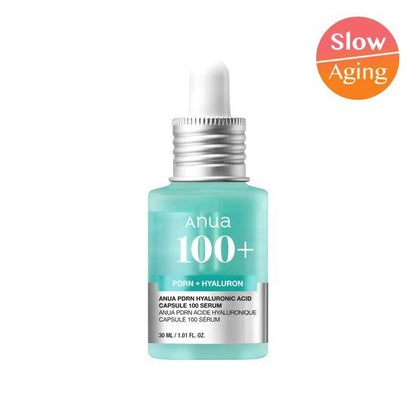 [Anua] PDRN Hyaluronic Acid Capsule 100 Serum 30ml + Cream 30ml by oliveYoung