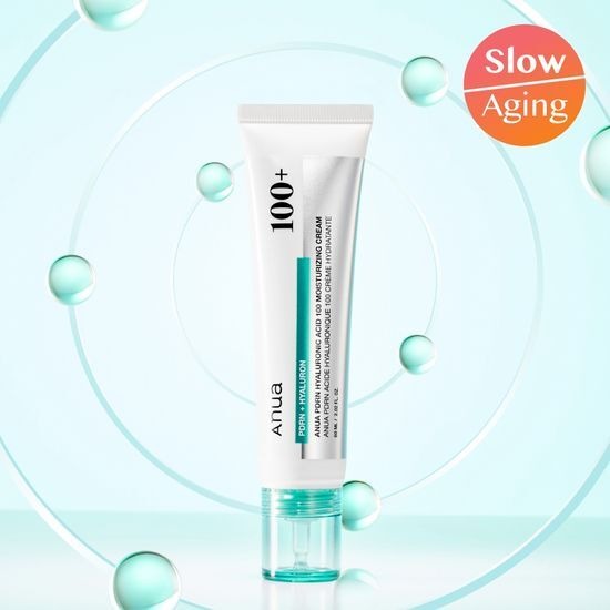 [Anua] PDRN Hyaluronic Acid 100 Moisturizing Cream + Lightweight Plumping Finish 2 x 60ml by oliveYoung