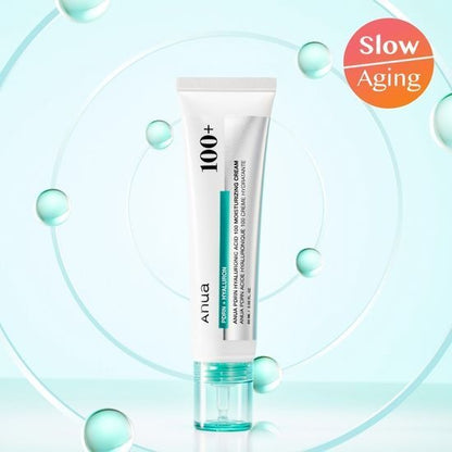 [Anua] PDRN Hyaluronic Acid 100 Moisturizing Cream + Lightweight Plumping Finish 2 x 60ml by oliveYoung