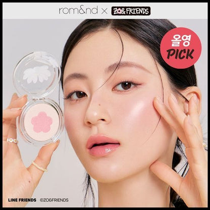 [rom&nd] Dual Jelly Highlighter ZOAFriends Edition – Soft Glow Duo 5.5g