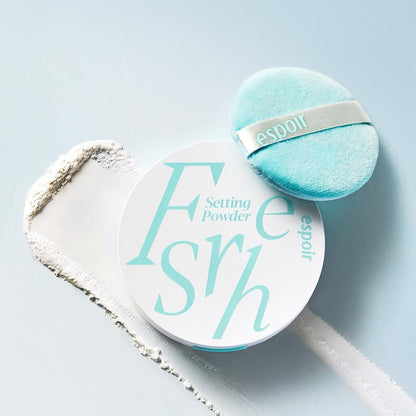[espoir] Fresh Setting Powder | สูตร Vegan Clean เพื่อผิวเรียบเนียน นุ่ม | 9 กรัม
