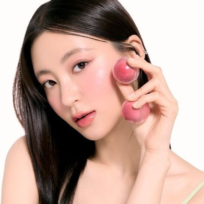 [rom&nd] Juicy Half Blush Set with Puff – Soft Dewy Glow Finish | Limited Edition | Glowlab