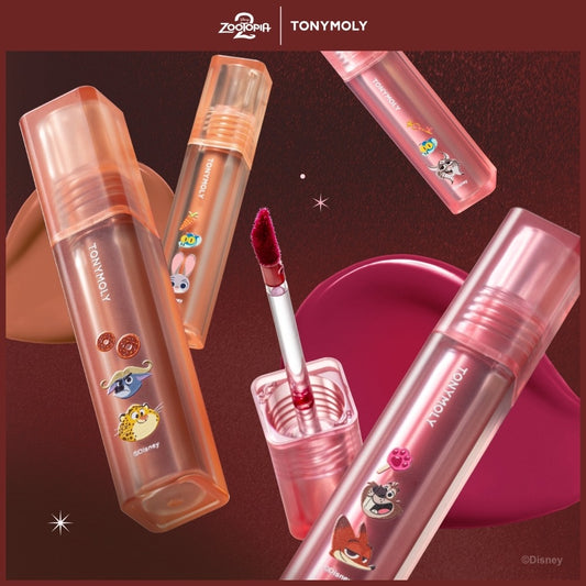 [TONYMOLY] Perfect Lips Shocking Lip Tint Glossy Finish Lip Color 4g