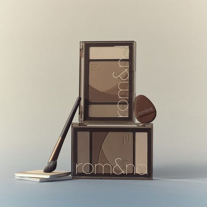 [rom&nd] Better Than Contour – Natural Tone Contour Palette with Soft Matte Finish