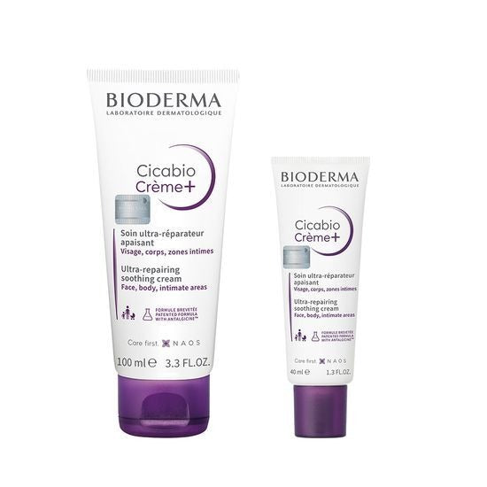 [BIODERMA] Soothing Cream for Smooth, Hydrated Finish | 100ml + 40ml Set