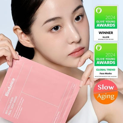 [Biodance] Bio-Collagen Real Deep Hydrating Mask | 7 Sheets | Shipping from Korea | GlowLab