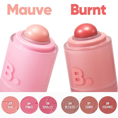 [BANILA CO.] Romantic Blush Stick Lip & Cheek Creamy Buildable Finish Set