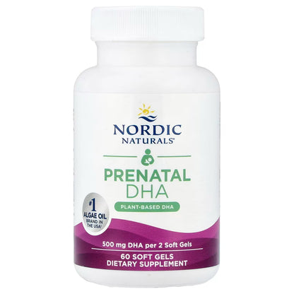[Nordic Naturals] Prenatal DHA – Omega-3 Supplement with Vitamin D3 | 60 / 90 / 180 Softgels
