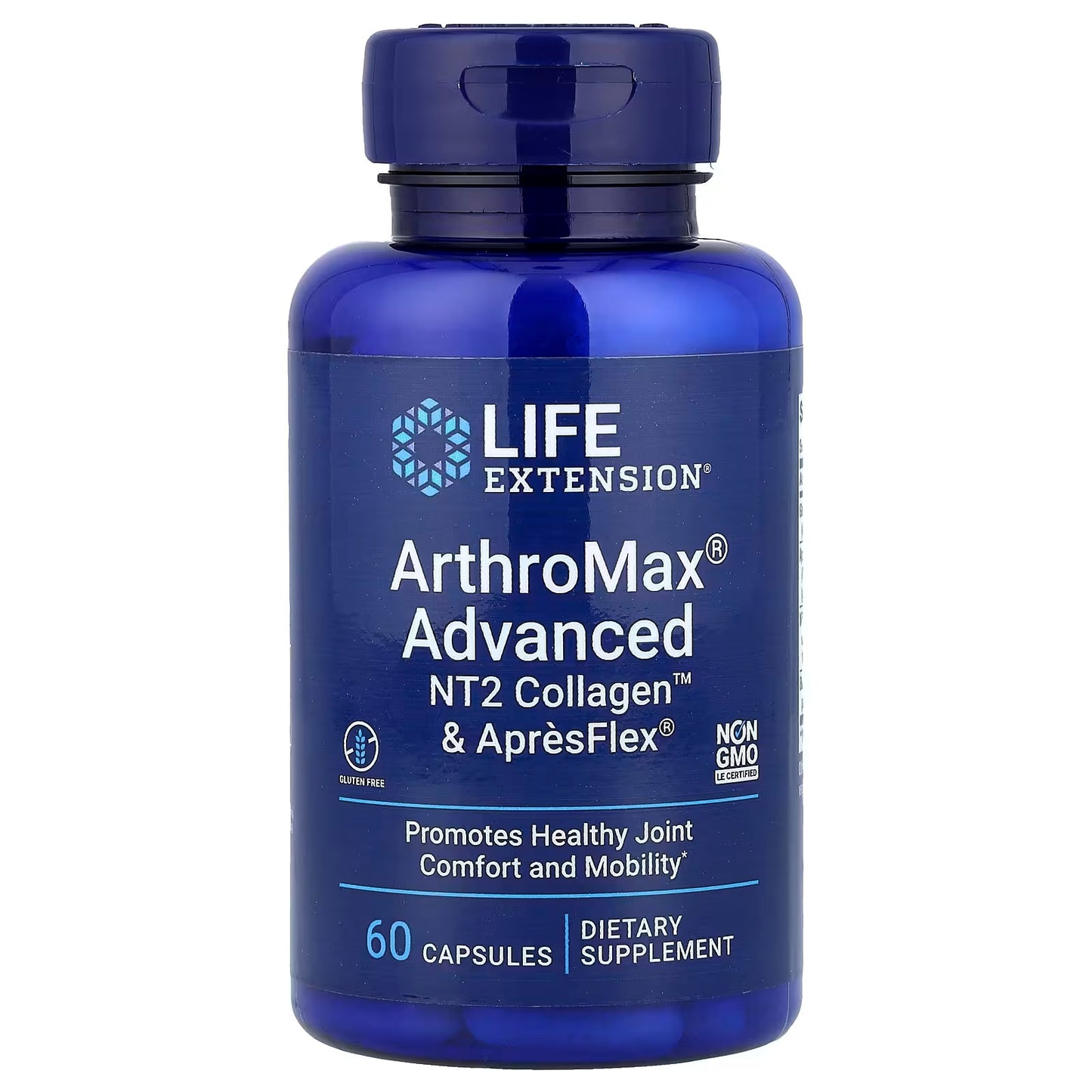 [Life Extension] ArthroMax Advanced | Daily Joint Care Complex | 60 Capsules | GlowLab