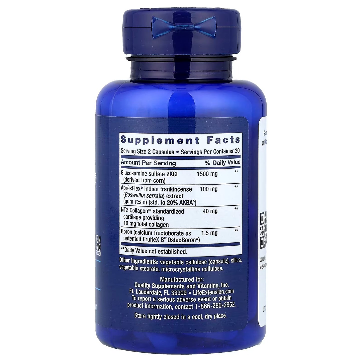 [Life Extension] ArthroMax Advanced | Daily Joint Care Complex | 60 Capsules | GlowLab