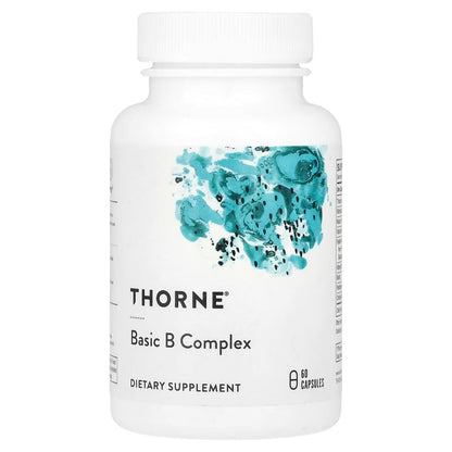 [Thorne] Basic B Complex | Dietary Supplement with B Vitamins | 60 Capsules